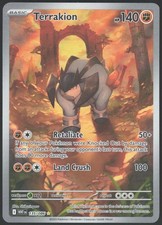 TERRAKION 135/086 ILLUSTRATION RARE WHITE FLARE POKEMON NM on eBay