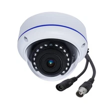 180° Dome Security Camera 5MP 4MP HD-TVI/CVI/AHD/960H IR Fisheye Lens Outdoor...