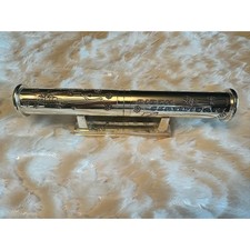 Birth Certificate Holder with stand silver plated baby gift