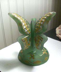 フェントン　バタフライ柄カーニバルグラス　ヴィンテージ Fenton Glass Butterfly | eBay