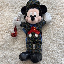 2004 Happy New Year limited edition Mickey Mouse Disneyland WDW bean bag Plush