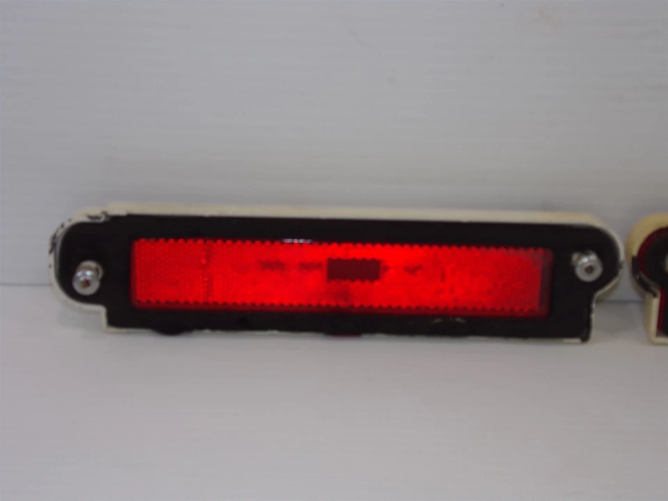 1982 - 1985 Cadillac Cimarron Red Marker Lights OEM 82 - 87 Chevy Cavalier OEM - Image 4 of 4