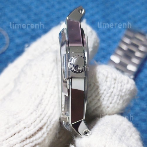 DIY 42mm Stainless Watch Steel Case Set For 9015 Movement After-salesAccessories - Afbeelding 7 van 21