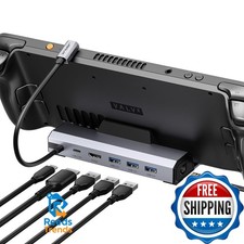 JSAUX 6-in-1 Docking Station 4K 120Hz for Steam Deck OLED/ROG Ally/Legion Go