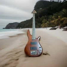 Ibanez SR495 Soundgear 5-String Bass Guitar Mahogany Active EQ Made in Korea