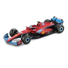Bburago 2024 Model 1/43 Scale F1 Ferrari SF-24 #16 Charles Leclerc Miami GP Live