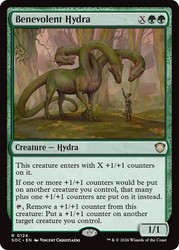 Benevolent Hydra #124 Commander: Secrets of Strixhaven
