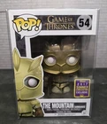 Game Of Thrones THE MOUNTAIN (Armoured) Funko Pop! 2017 SDCC Exc. With Protector