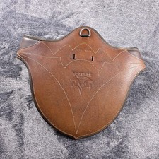 Voltaire Long Belly Guard Girth 115-46 Chestnut Leather Dressage D-Ring