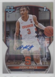 2022-23 Bowman U Chrome Prospect Refractor /499 Judah Mintz #33 Auto