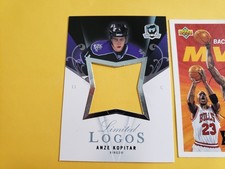 Anze Kopitar Los Angeles Kings 2007 - 2008 UD The Cup Limited Logos Blank Back