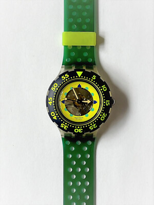Swatch Scuba 200 MEROU SDK101, 1. Serie 1990, neu und ungetragen, USA Version