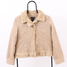 Me Jane Corduroy Jacket. Nude/brown, Xl