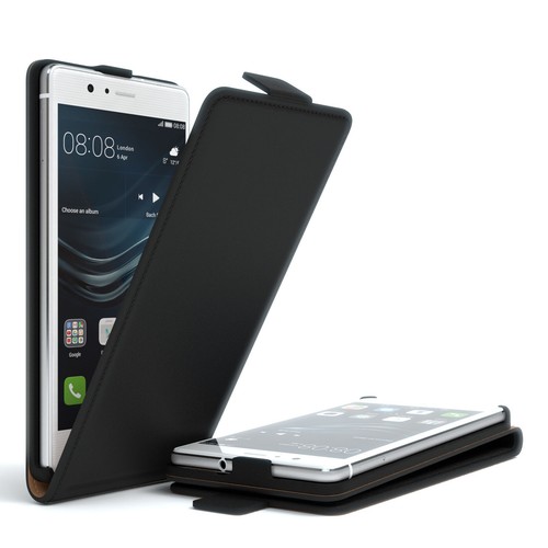 EAZY CASE Futerał ochronny Torba Sztuczna skóra Etui Składana torba 360° Etui na telefon komórkowy Czarne - Zdjęcie 115 z 146