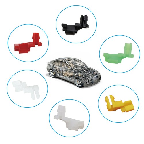 24pcs Nylon Plastic Car Rivets Door Lock Rod Clips Rod Push Fasteners Clips Kit - Picture 10 of 12