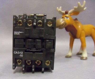 CA3-12-10 CA3-12C Sprecher Schuh Motor Starter 24VDC w OL Relay CT3(K)-12