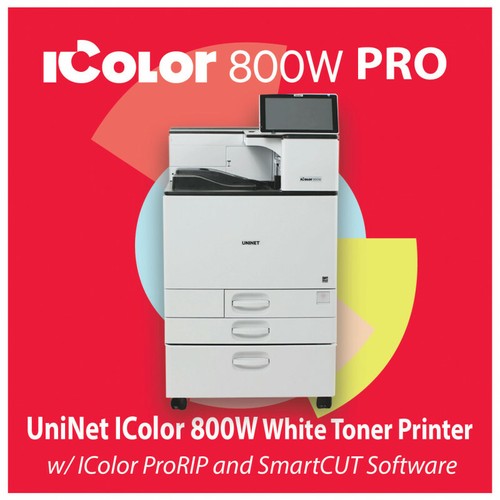 Impresora De Toner Uninet Icolor 550 Blanca + RIP + Smart Corte Pro | eBay
