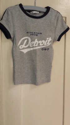 Jungen T-Shirt, grau, Gr.140 (10-12 Jahre), kurzarm, Aufdruck - Bild 1 von 3