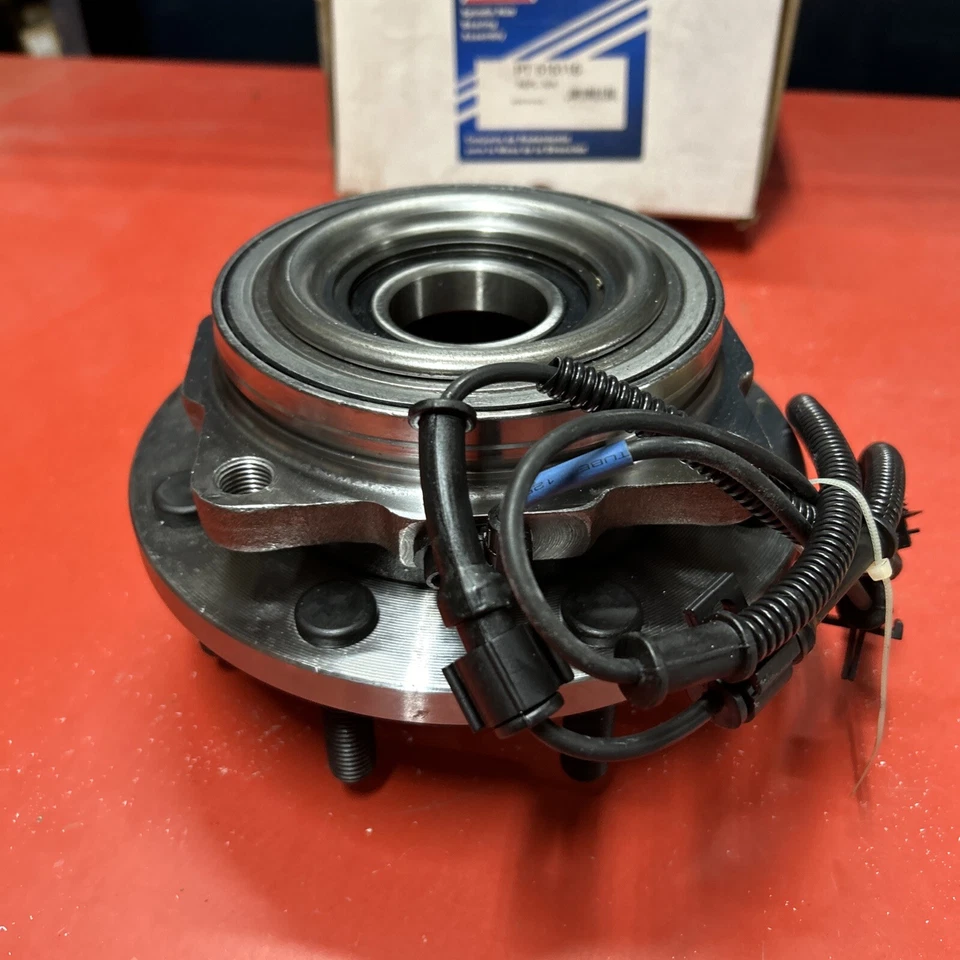 Conjunto de buje de cojinete de rueda delantera izquierda/derecha 515116 para 08-10 Ford F-350 4x4 Foto 3 de 4