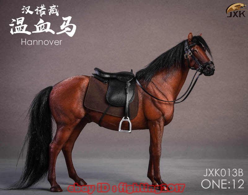 JXK studio JXK013 1/12 Germany Hanoverian Horse Model Fits 12