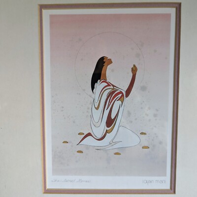 Ioyan Mani (Maxine Noel) Signed Print “The Sacred Stones” Native