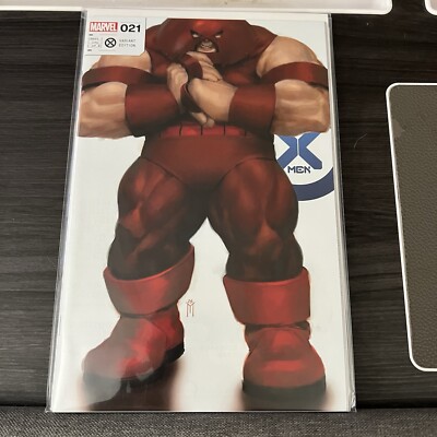 X-MEN #21 MIGUEL MERCADO JUGGERNAUT TRADE DRESS VARIANT