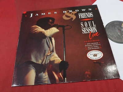 James Brown & Friends  SOUL SESSION LIVE  -  LP Scotti Bros. INT 147.329 Germany