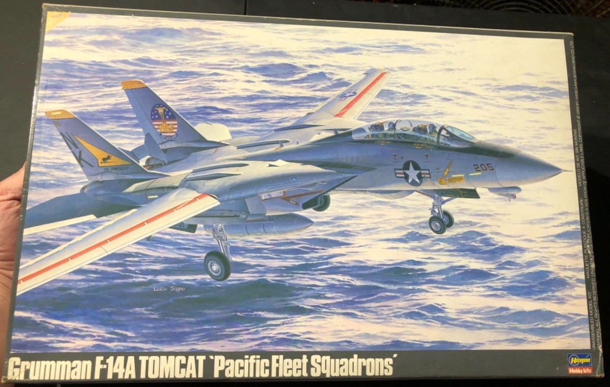 ハセガワ Grumman F-14A Plus TOMCAT  1/48 Hasegawa Grumman F-14A Tomcat Pacific Fleet Squardrons 1/48