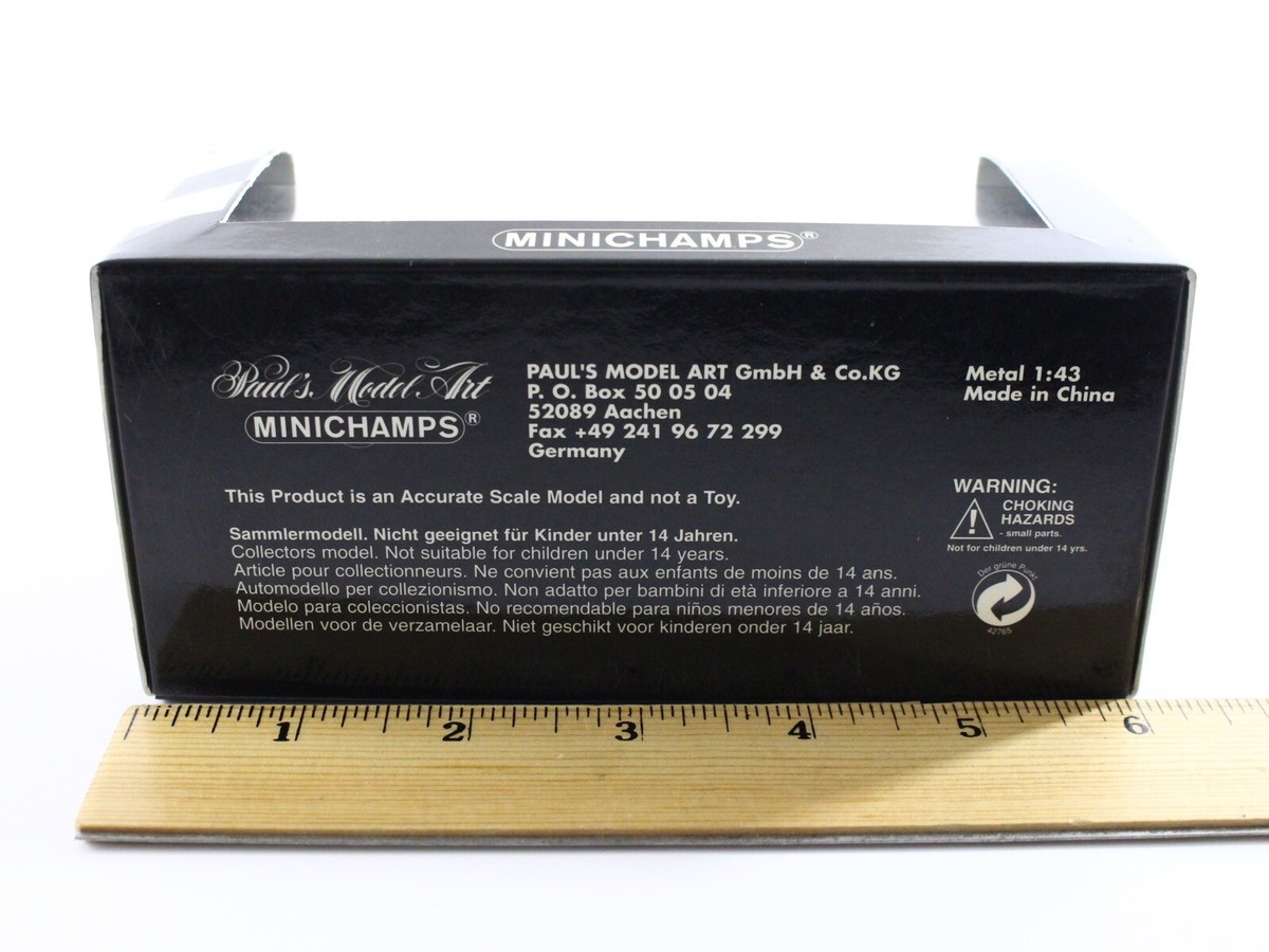 Porsche 911 GT3 N°81 Le Mans 2002 – Miniature Spark 1/43 Sans Boîte