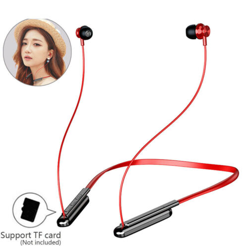 Bluetooth Earphones Wireless Sport Headset In-Ear Earbuds Noise Cancellation - Picture 1 of 13