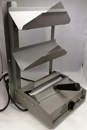 Vintage Robbie The Master Wrapper R-138C Cordless Heat Roller Shrink Wrap Rack