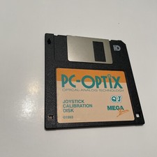 Vintage Software Disk PC-Optix Joystick Calibration Disk 1993 Mega Zoom