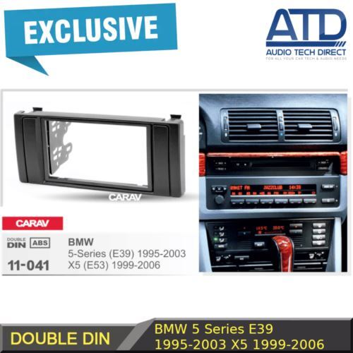 11-041 Doble din Dos din Plástico Radio Panel 5-Series,X5 | eBay