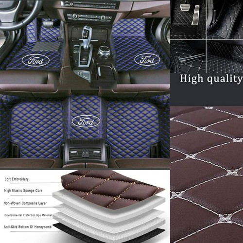Car Floor Mats For Ford All Models Luxury Custom Waterproof Carpets Cargo Liners - Picture 21 of 24