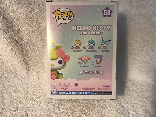 Funko Pop Hello Kitty And Friends Hello Kitty Unicornio Fiesta Vinilo Figura 58 - Imagen 3 de 6