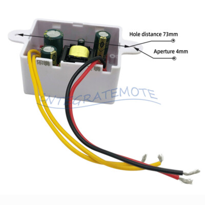 AC-DC power Converter module AC 100-240V convert to DC 12V/3A 24V/1.5A