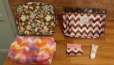 Clinique Bags Bundle - Includes Matching Lipstick Case and an M & S hand Cream