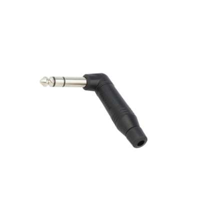 ACPS-RB Stecker Jack 6,35mm männlich stereo mit 90°-Winkel Löten AMPHENOL