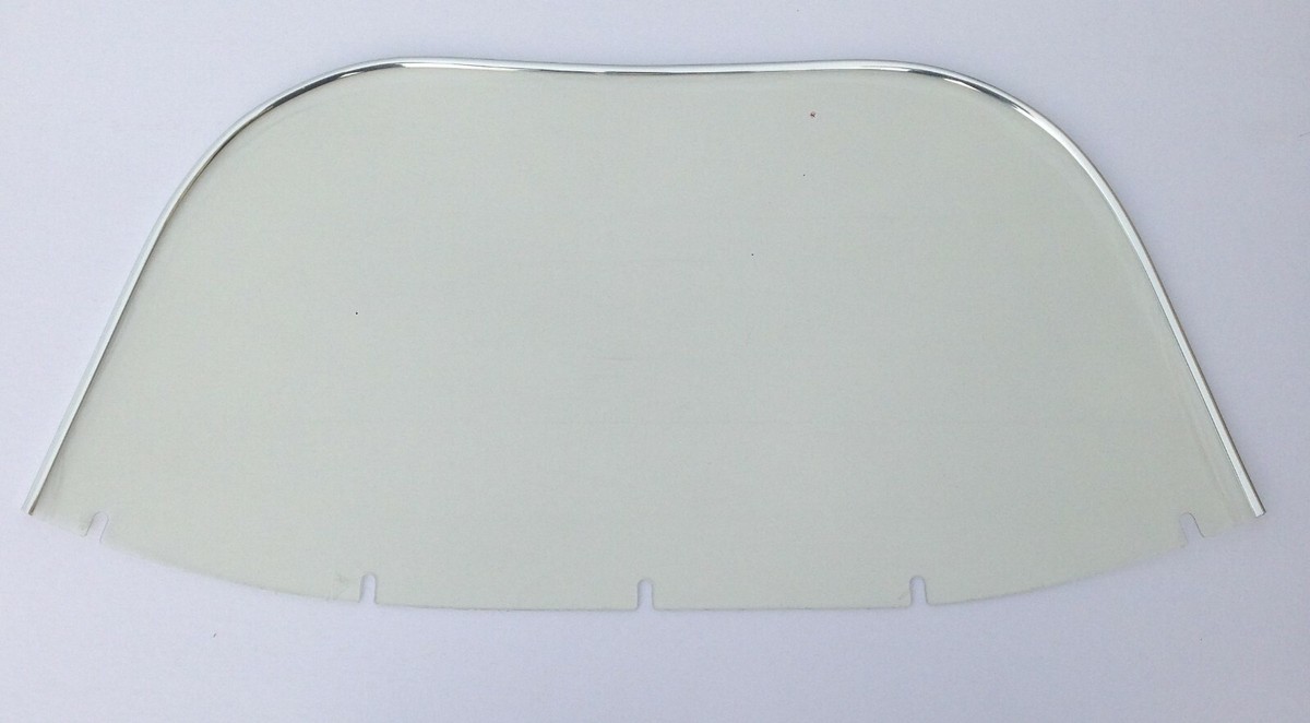 Windshield For Arctic Cat Cat Cutter 1977-81 & 1991-95 - Clear With Black Trim, Part 0606-977