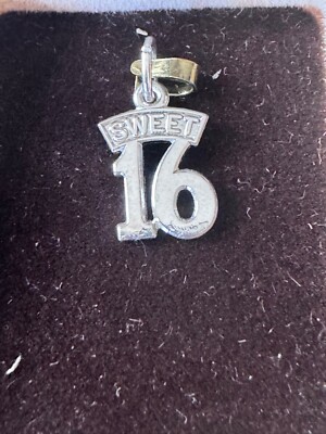 Rembrandt Sterling Silver Sweet Sixteen Charm #0681