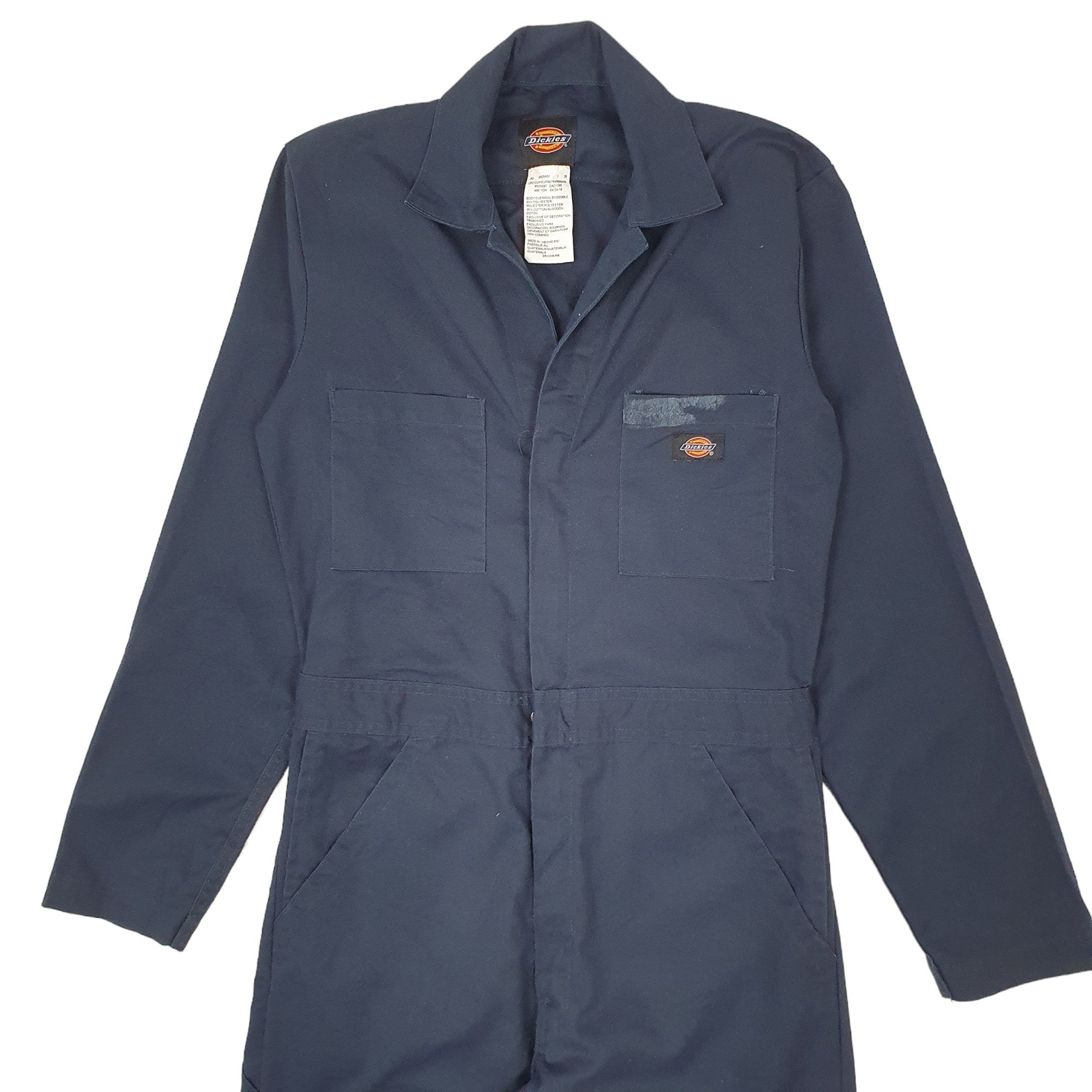 DICKIES Boiler Suit Jacket Coat Overalls Coveralls Mens S image 2