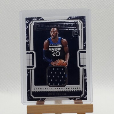 2018-19 Panini Cornerstones Building Blocks Memorabilia #6 Josh Okogie Jersey