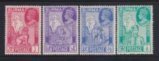 PEACE14 -  PEACE VICTORY STAMPS BURMA 1946 MNH