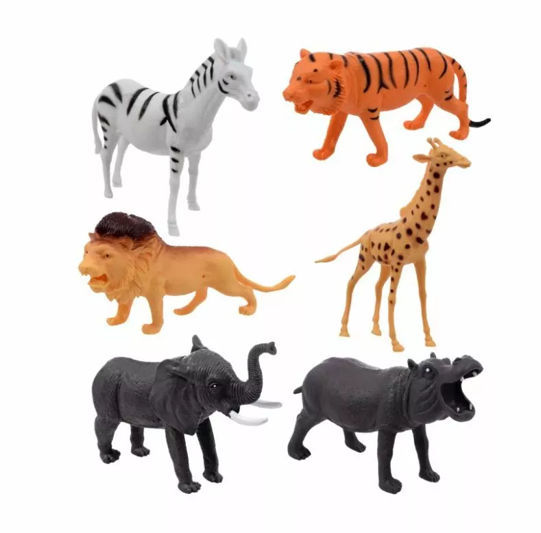 Plastic safari animal figurines online