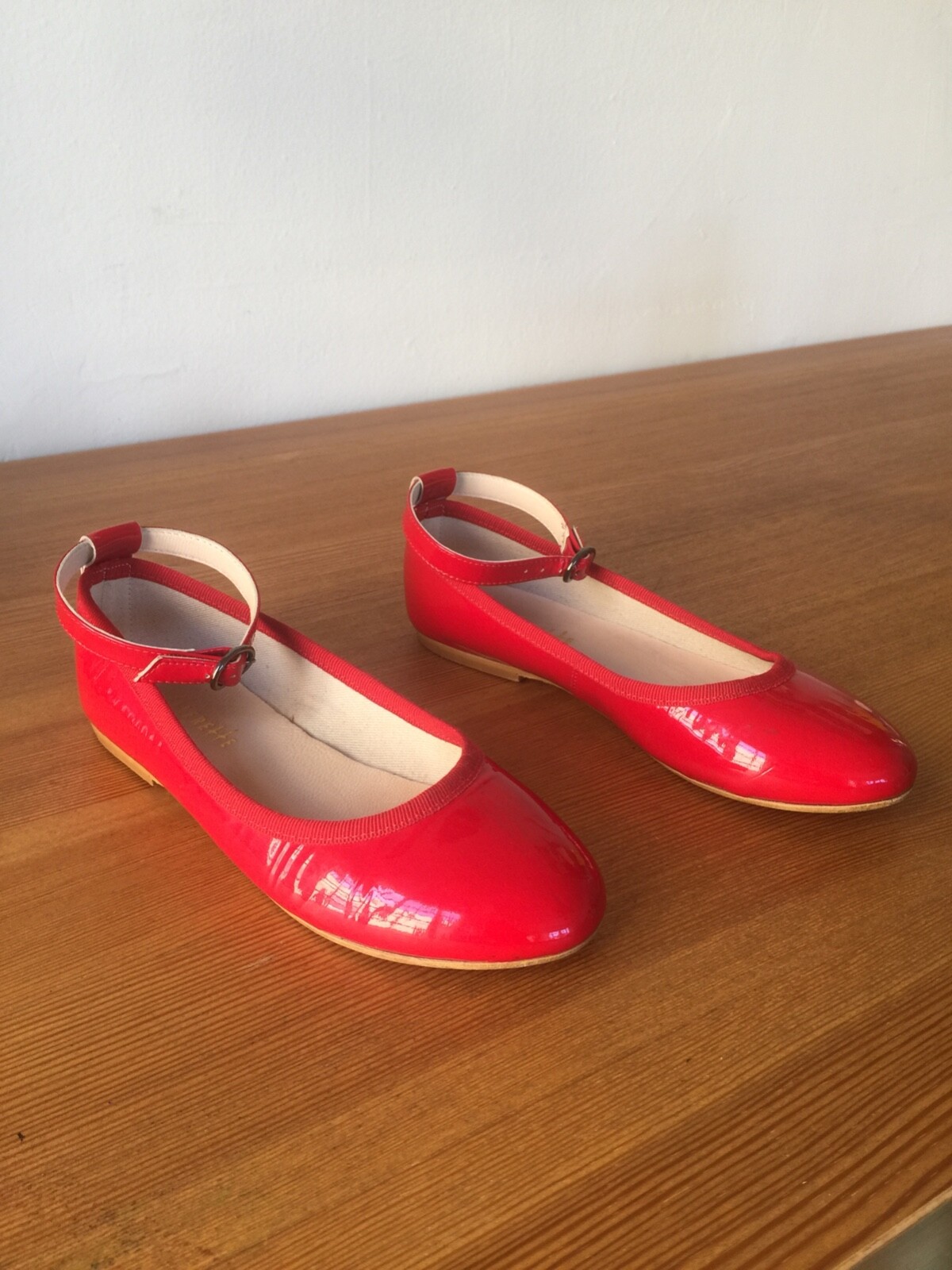 Ballerette Red Dress Shoes Flats eBay