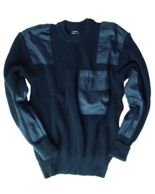 Bundeswehr Pullover Marke MFH in blau ,Grösse L