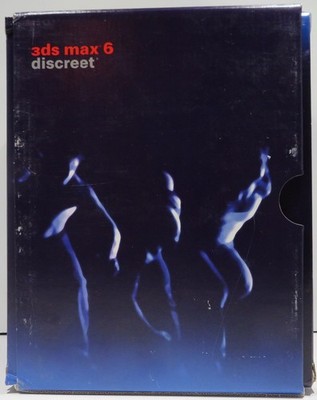Autodesk 3DS Max 6 Discreet FULL Software & Resources Box 6 COM Upgrade - MAX R4