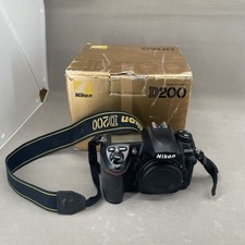 Nikon D200 10.2MP Digital SLR Camera Body Shutter Count 127,859