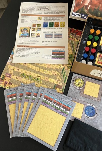 ALHAMBRA (Small Box Ed - 2003) Game w/ 4 Expansion Sets - VG+ - Complete - - Picture 7 of 12