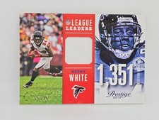 2013 Panini Prestige League Leaders Materials Prime 15/25 Roddy White #13